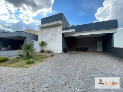 Casa de Condomínio com 3 Quartos para alugar, 153m² no Parque Brasil 500, Paulínia