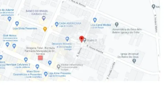 Lote/Terreno à venda, 425m² no Centro, Igaraçu do Tietê