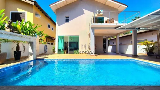 Casa de Condomínio com 6 Quartos para venda ou aluguel, 210m² no Balneário Praia do Pernambuco, Guarujá