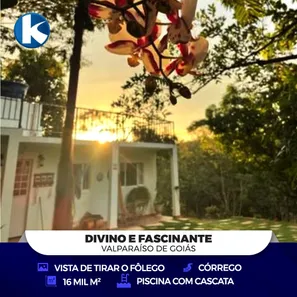 Fazenda/Sítio com 4 Quartos à venda, 16290m² no Parque Rio Branco, Valparaíso de Goiás
