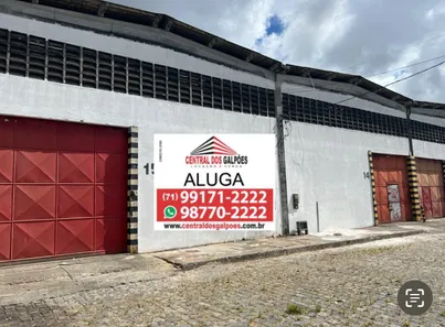 Galpão/Depósito/Armazém com 1 Quarto para alugar, 200m² no Porto Seco Pirajá, Salvador