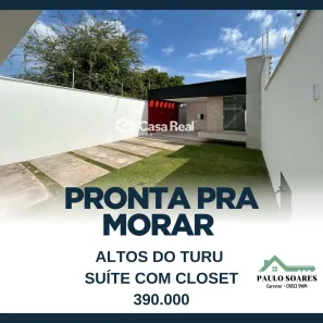 Casa com 3 Quartos à venda, 98m² no Alto do Turu, São José de Ribamar