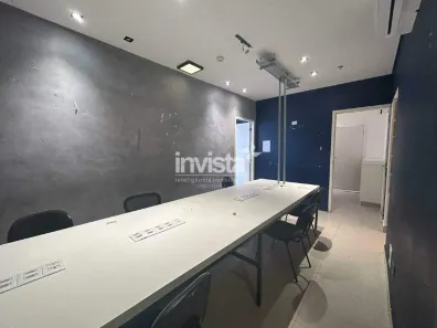 Sala Comercial para alugar, 88m² no Boqueirão, Santos