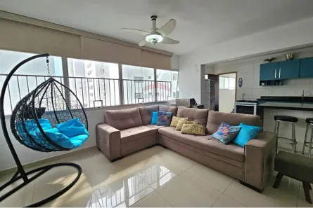 Apartamento com 3 Quartos à venda, 103m² no Vila Alzira, Guarujá