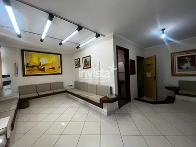 Sala Comercial para alugar, 167m² no Gonzaga, Santos