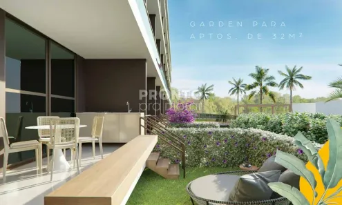 Flat com 1 Quarto à venda, 32m² no Centro, Ipojuca