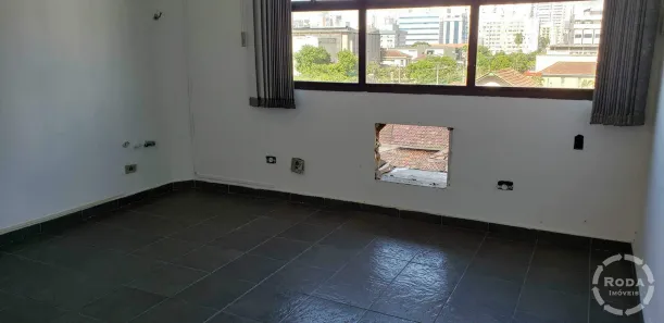 Sala Comercial com 3 Quartos para alugar, 56m² no Boqueirão, Santos