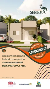 Casa de Condomínio com 2 Quartos à venda, 51m² no Residencial Altos do Parque I, Cuiabá