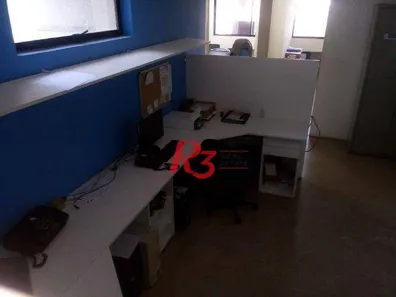 Sala Comercial para alugar, 170m² no Vila Belmiro, Santos