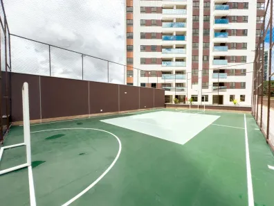 Apartamento com 3 Quartos para alugar, 79m² no Capim Macio, Natal