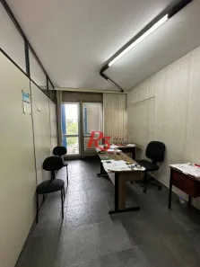Sala Comercial com 2 Quartos para venda ou aluguel, 110m² no Centro, Santos