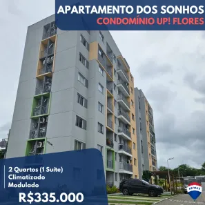 Apartamento com 2 Quartos à venda, 54m² no Alvorada, Manaus