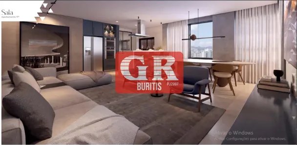 Apartamento com 4 Quartos à venda, 143m² no Santo Agostinho, Belo Horizonte