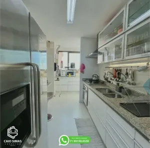 Apartamento com 4 Quartos para venda ou aluguel, 185m² no Horto Florestal, Salvador