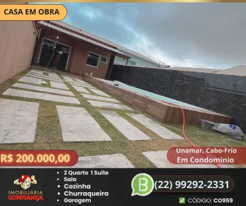 Casa com 2 Quartos à venda, 99m² no Nova Califórnia (Tamoios), Cabo Frio