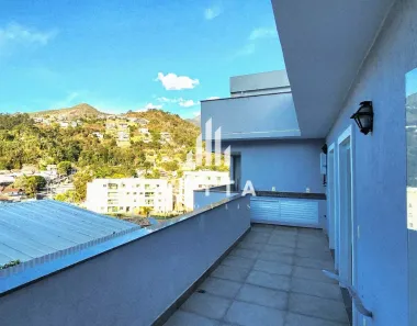 Cobertura com 2 Quartos para alugar, 95m² no Nogueira, Petrópolis