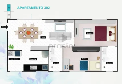 Apartamento com 3 Quartos à venda, 85m² no Alto Barroca, Belo Horizonte