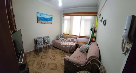 Apartamento com 1 Quarto à venda, 39m² no Parque Estuário (Vicente de Carvalho), Guarujá
