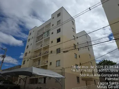 Apartamento com 2 Quartos à venda, 60m² no Palmital, Lagoa Santa