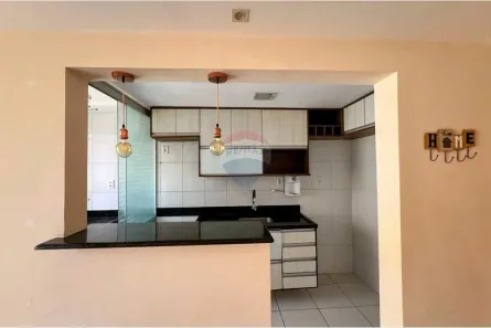 Apartamento com 3 Quartos para alugar, 45m² no Caji, Lauro de Freitas