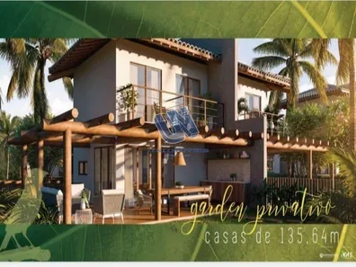 Casa de Condomínio com 3 Quartos à venda, 135m² no Açu da Torre, Mata de São João