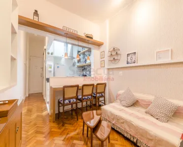 Apartamento com 1 Quarto para alugar, 38m² no Copacabana, Rio de Janeiro
