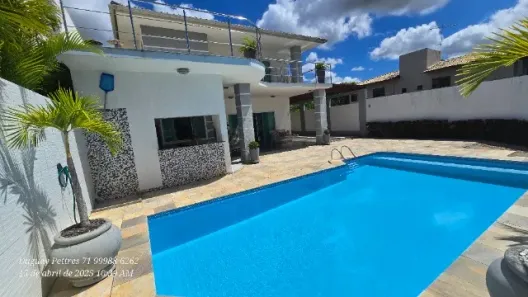 Casa de Condomínio com 6 Quartos para venda ou aluguel, 409m² no Portão, Lauro de Freitas