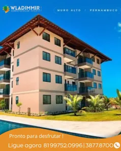 Flat com 3 Quartos à venda, 73m² no Maracaipe, Ipojuca