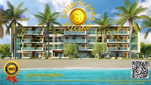 Apartamento com 1 Quarto à venda, 31m² no Serrambi, Ipojuca