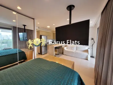 Flat com 1 Quarto para alugar, 50m² no Pinheiros, São Paulo