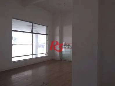 Sala Comercial para alugar, 46m² no Gonzaga, Santos
