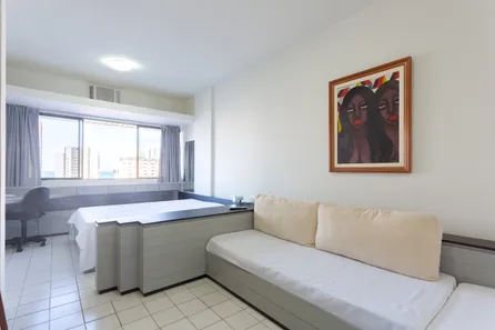 Apartamento com 1 Quarto para alugar, 34m² no Boa Viagem, Recife