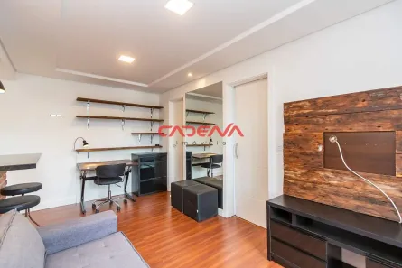 Apartamento com 1 Quarto para alugar, 41m² no São Francisco, Curitiba