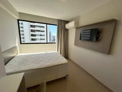 Flat com 1 Quarto para alugar, 38m² no Boa Viagem, Recife