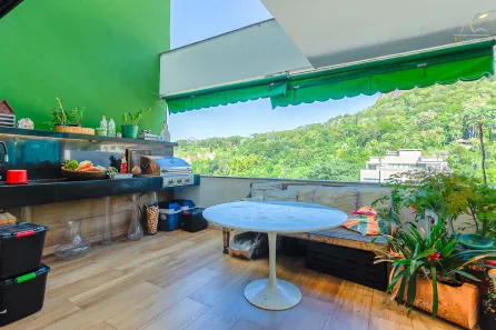 Cobertura com 4 Quartos para alugar, 184m² no Leblon, Rio de Janeiro