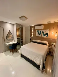 Apartamento com 3 Quartos para alugar, 101m² no Ponta Negra, Natal