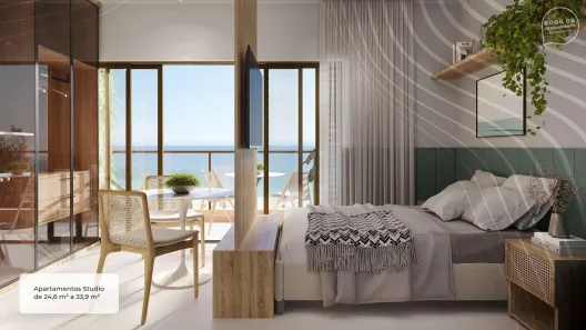 Apartamento com 1 Quarto à venda, 29m² no Itapuã, Salvador
