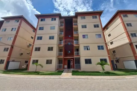 Apartamento com 2 Quartos para alugar, 46m² no Caji, Lauro de Freitas