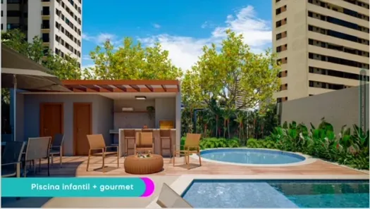 Apartamento com 2 Quartos à venda, 58m² no Capim Macio, Natal