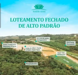 Lote/Terreno à venda, 400m² no Recreio Campestre, Itapecerica da Serra