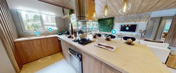 Apartamento à venda, 3 Dormitórios sendo 2 Suítes e 1 Vaga no Brooklin Paulista, São Paulo
