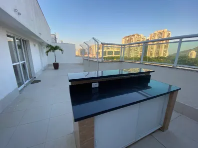 Cobertura com 2 Quartos para venda ou aluguel, 137m² no Recreio dos Bandeirantes, Rio de Janeiro