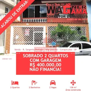 Sobrado com 2 Quartos à venda, 138m² no Vila Lourdes, Carapicuíba