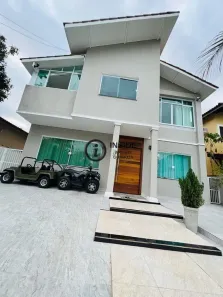 Casa de Condomínio com 6 Quartos para venda ou aluguel, 210m² no Balneário Praia do Pernambuco, Guarujá