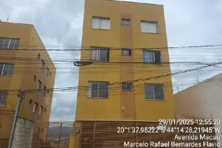 Apartamento com 2 Quartos à venda, 44m² no Paquetá, Betim