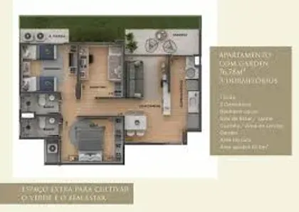 Apartamento com 2 Quartos à venda, 53m² no Adrianópolis, Manaus
