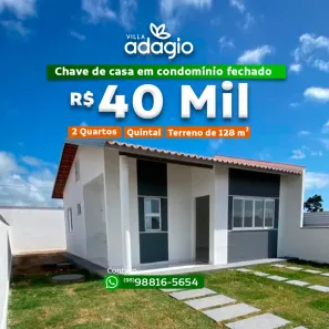 Casa de Condomínio com 2 Quartos à venda, 49m² no Centro, Paço do Lumiar