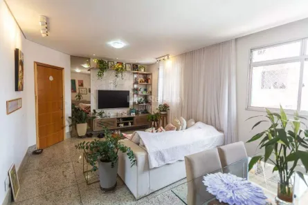 Apartamento com 3 Quartos para alugar, 90m² no Santo Antônio, Belo Horizonte