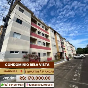 Apartamento com 3 Quartos à venda, 60m² no , Iranduba