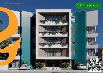 Flat com 1 Quarto à venda, 24m² no Porto de Galinhas, Ipojuca